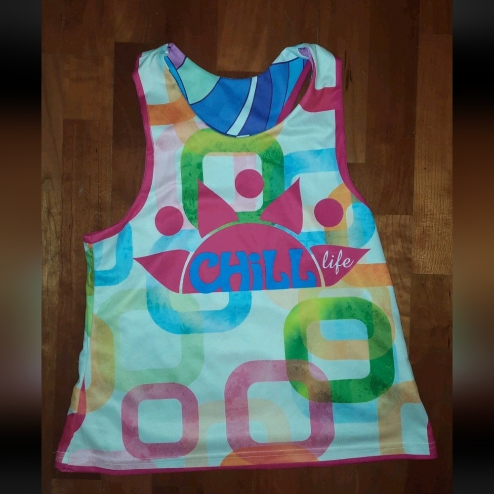 Chill Reversable Kids Lacrosse Shirt Medium